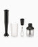 ALESSI Plissé Hand Blender & Whisk Set in Black