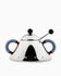 Alessi 9097 Sugar Bowl with Spoon Front View