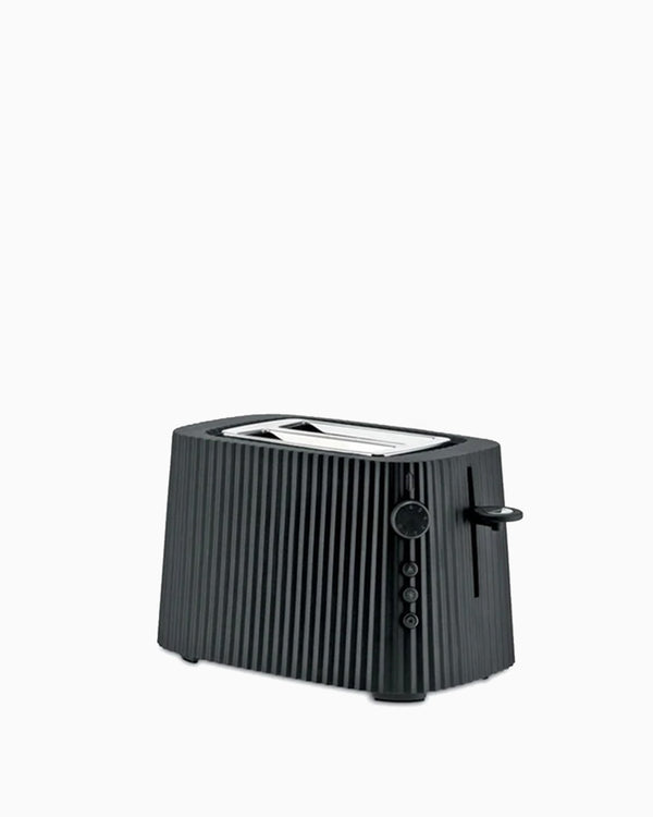 ALESSI Plissé Toaster in Black